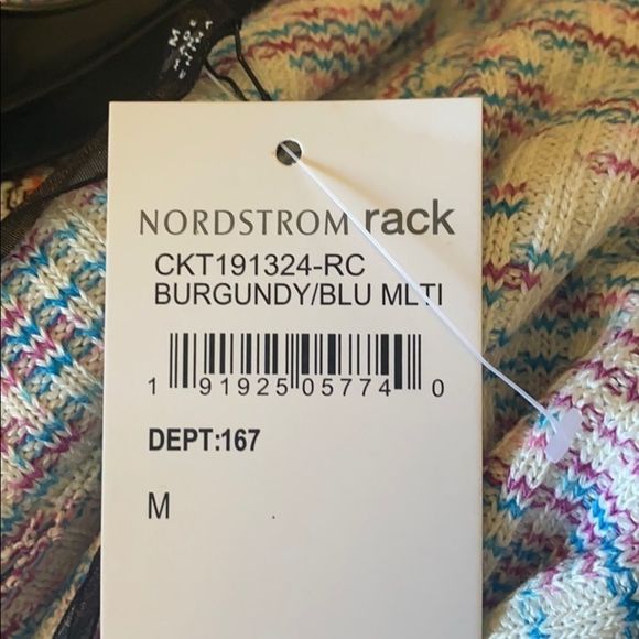 CODEXMODE Space Dye Sweater BURGUNDYBLUE MULTI A40 - Picture 6 of 6